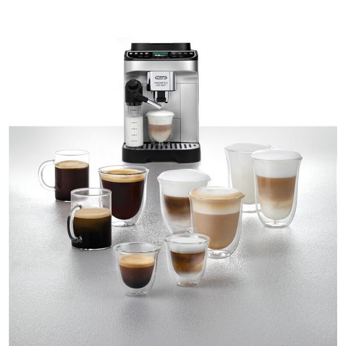 Expresso avec broyeur Delonghi Magnifica Evo ECAM310.80.SB 1450 W Argent et Noir
