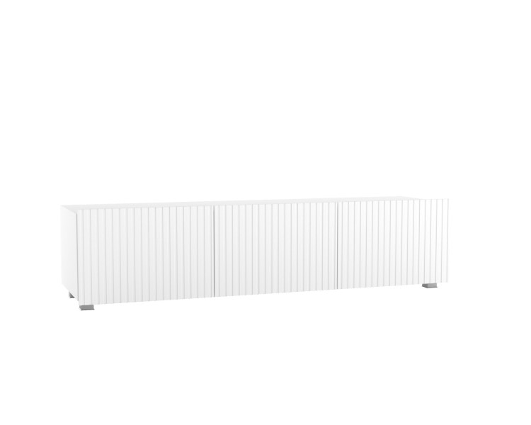 Szafka RTV Kolder 150 cm w kolorze białym