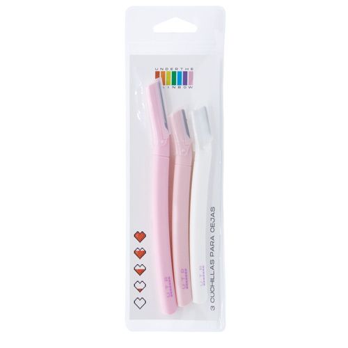 Komplet 3 rezil za obrvi Izdelki za ličenje obrvi in svinčniki