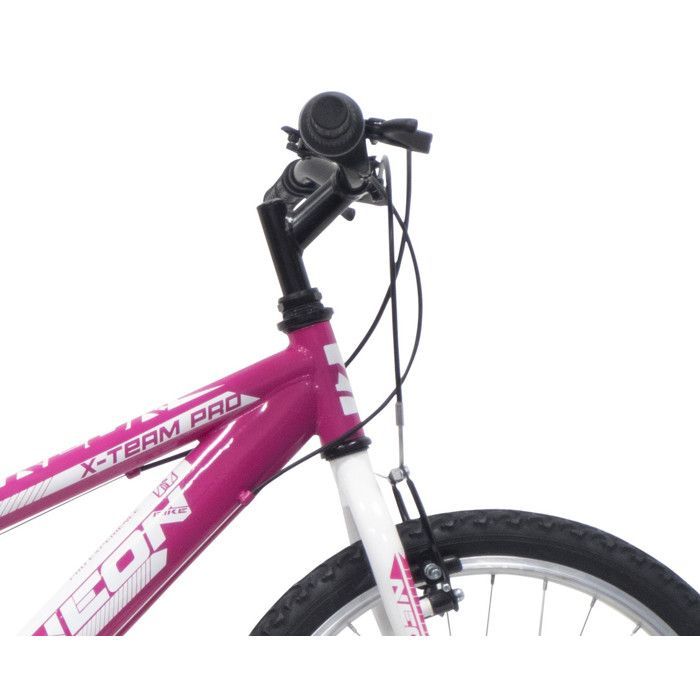 Vélo VTT 20'' Rigide Fille équipé de 6 vitesses par poignée tournante et de freins V-Brake