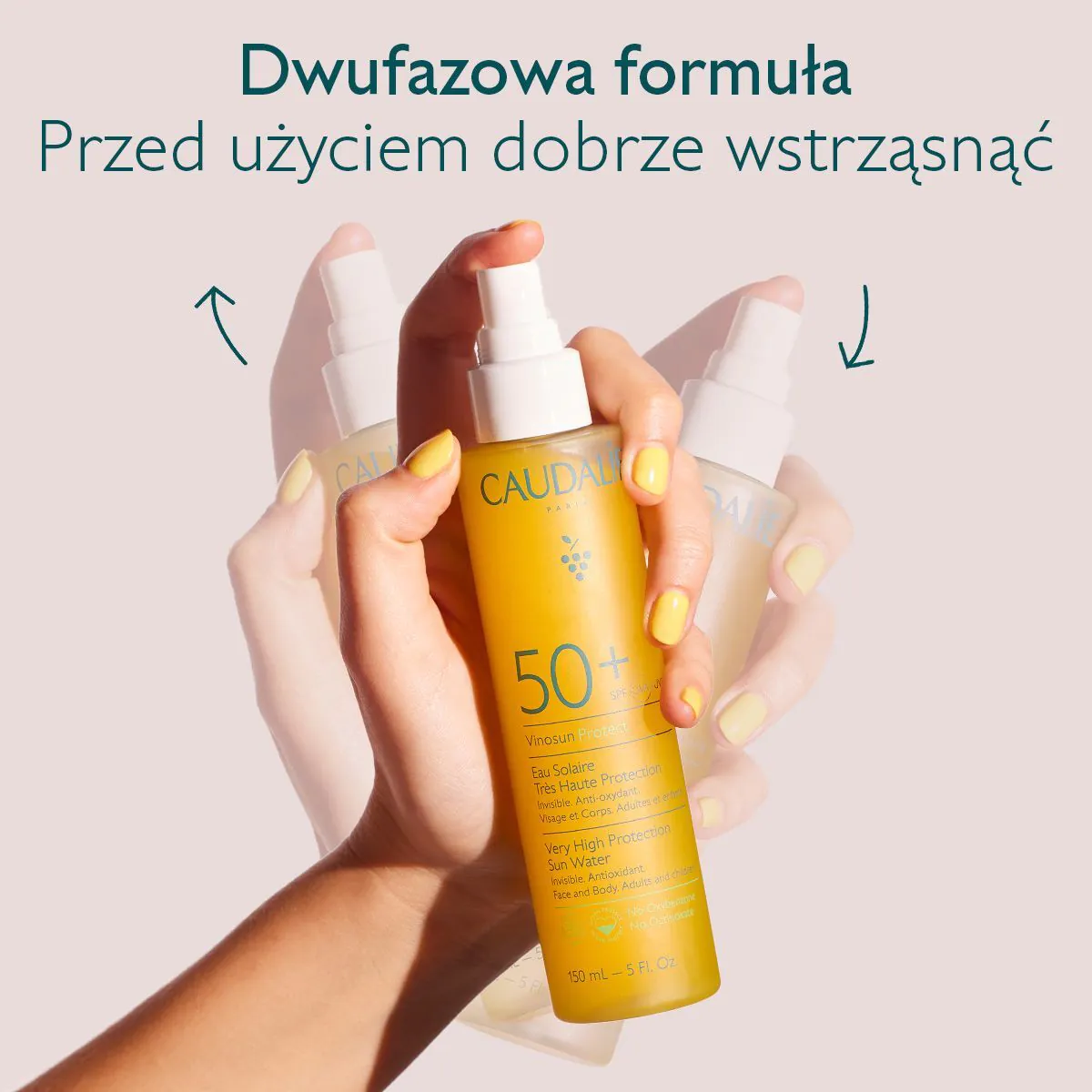Caudalie Vinosun Protect Woda słoneczna o bardzo wysokiej ochronie SPF50+