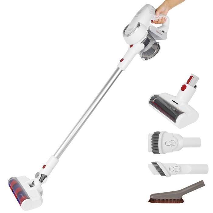 Jimmy JV53 Akku-Handstaubsauger, starke Saugkraft (125 AW), hocheffizienter Motor, Anti-Verwicklungsbürste