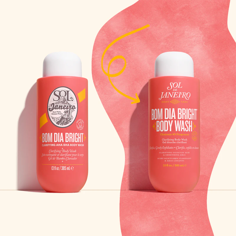 Sol de Janeiro Bom Dia™ Bright Body Wash exfoliërende douchegel met gladmakend effect