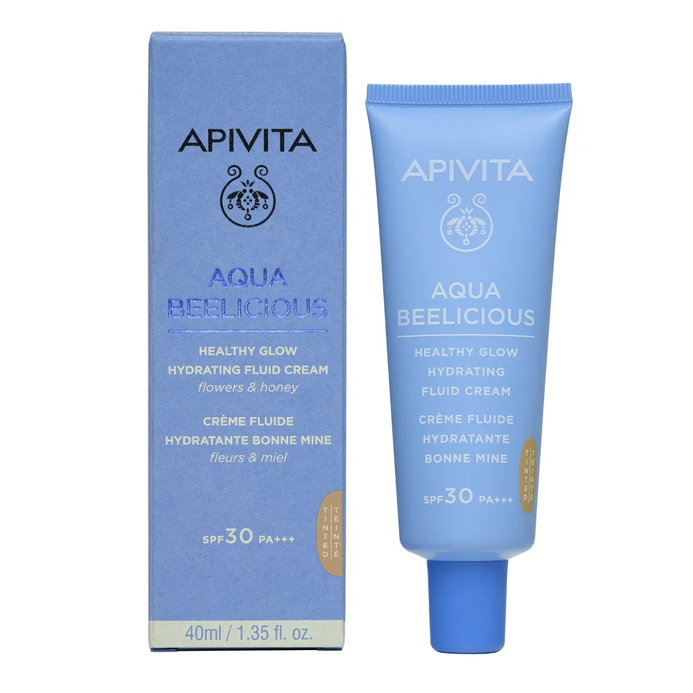 APIVITA Apivita Aqua Beelicious FPS 30 Creme hidratante com cor 40 ml