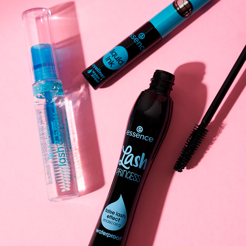 essence Lash & Brow -geelimäinen ripsiväri kulmakarvoille ja ripsille