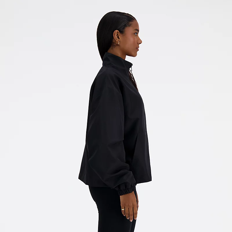 Femme Sport Essentials Oversized Jacke - SCHWARZ