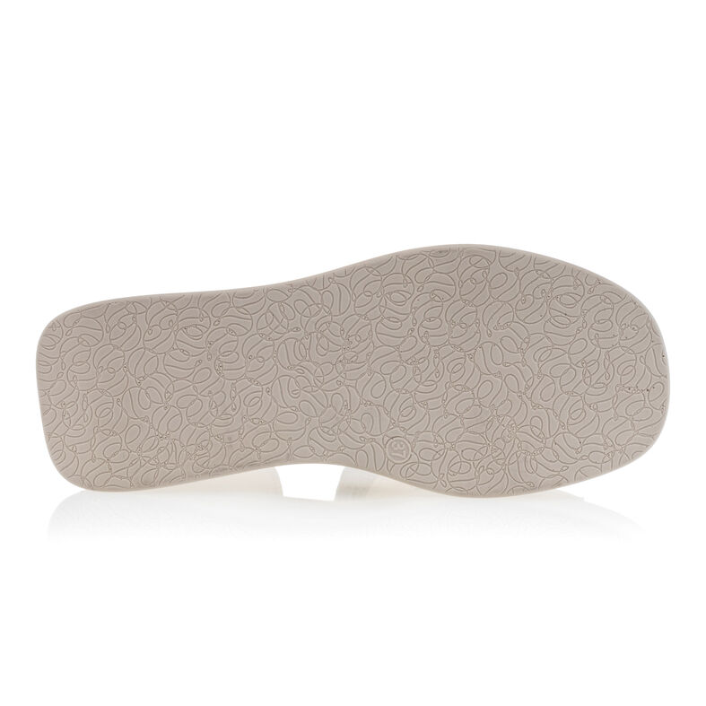 Beige sandaler / åben tå sko til kvinder