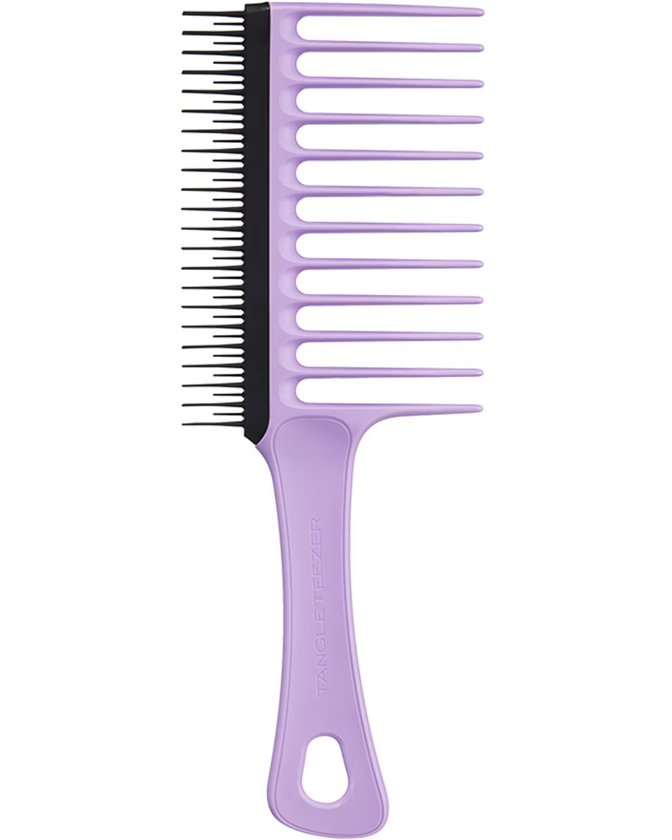 Χτένα με φαρδιά δόντια TANGLE TEEZER, λιλά, μαύρη