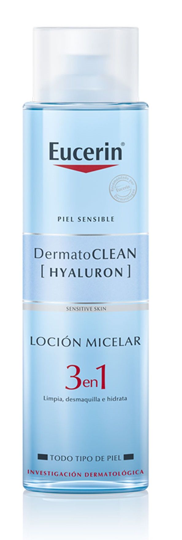 DermatoClean Hyaluron micelarna voda 3 u 1 Proizvod za čišćenje lica iz apoteke