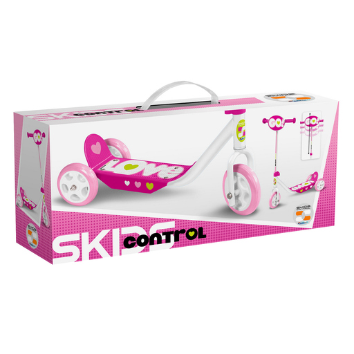  3-wielige scooter met slipcontrole