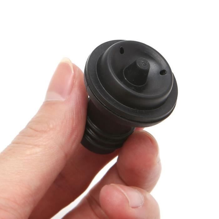 4 Tapones de botella con bomba de vacío para vino tinto, selladores de vino al vacío