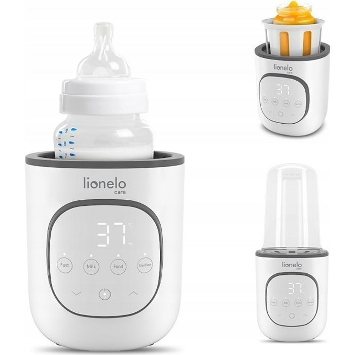 LIONELO Thermup 2.0 5-i-1 flaskevarmer - Steriliserer - Varmer - Optøer