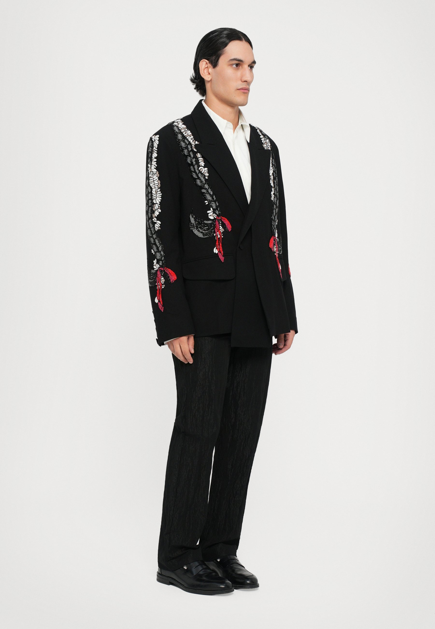 Dhruv Kapoor HANDCRAFTED BRAIDS - Blazer-Jacke - schwarz