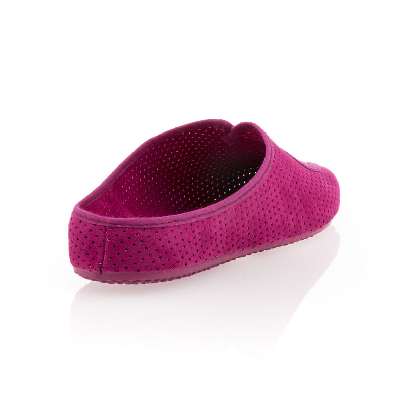 Pantuflas rosas para mujer
