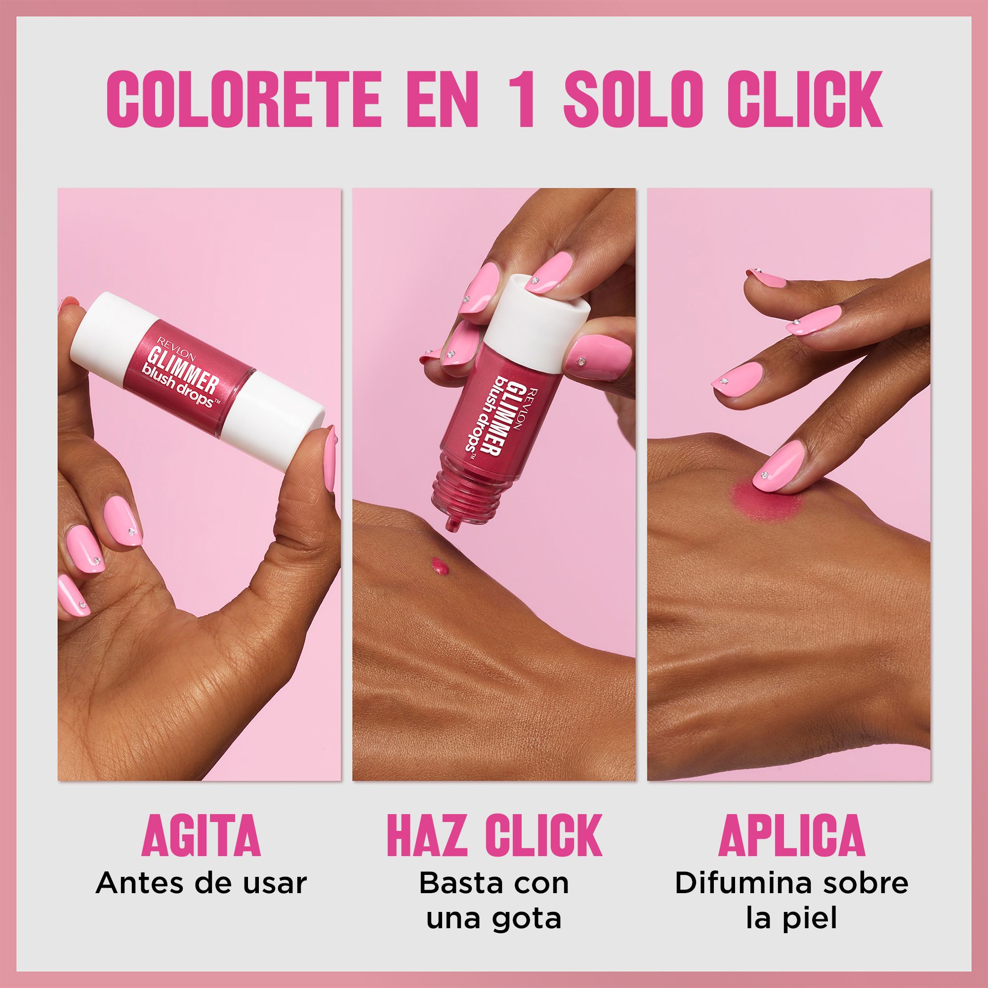 Glimmer Blush Drops Rumenila