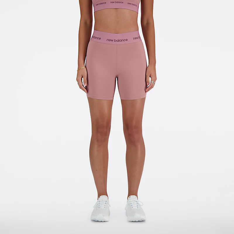 Damskie spodenki sportowe NB Sleek High Rise 5