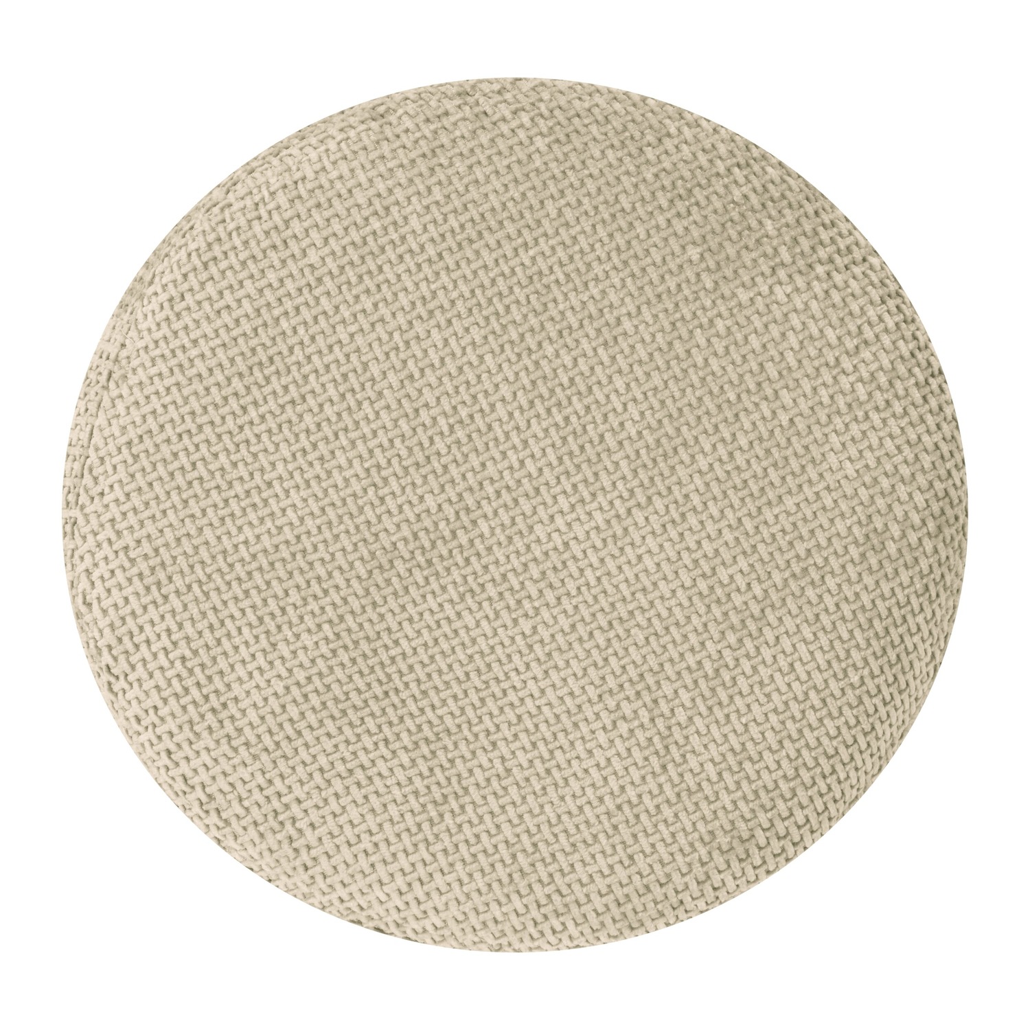 Coussin de méditation en chenille CUSHY™ d'OMNANA Yoga Accessory, 20 cm – 1 pièce