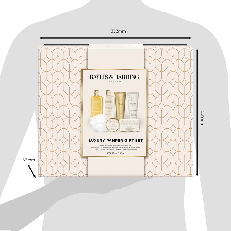 Darilni set za telo Baylis & Harding Sladka mandarina in grenivka