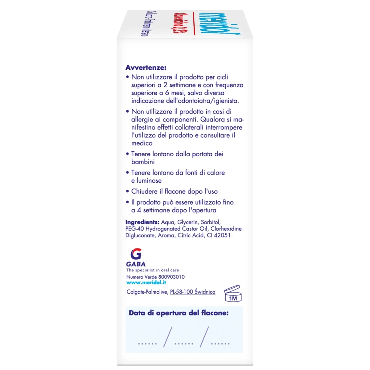 MERIDOL Mondspoeling met chloorhexidine 0,2% 300 ml Behandeling van tandvleesontsteking
