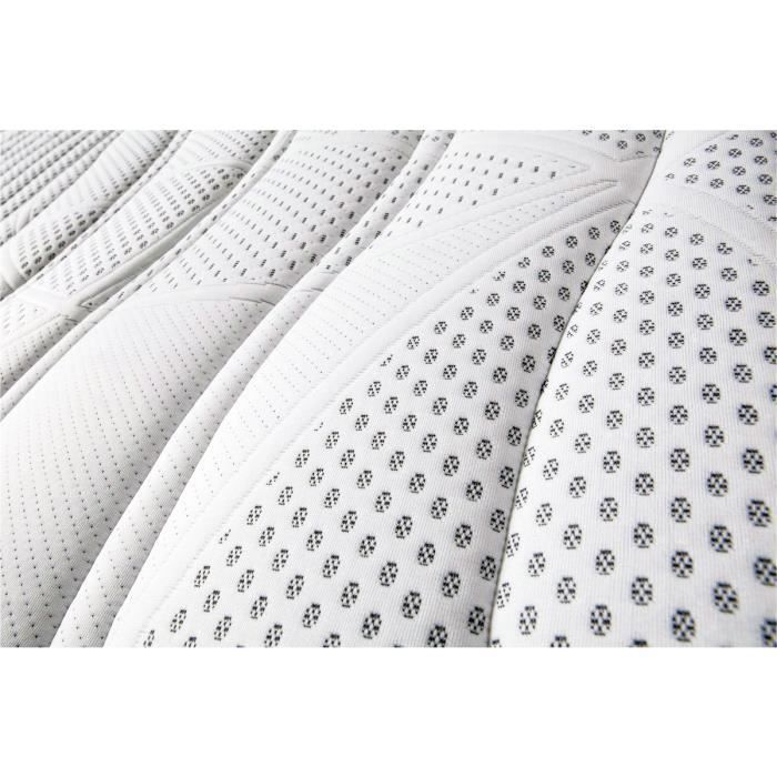 Memory foam-madrass - 22 cm tykk - 11 differensierte soner 180x200 cm