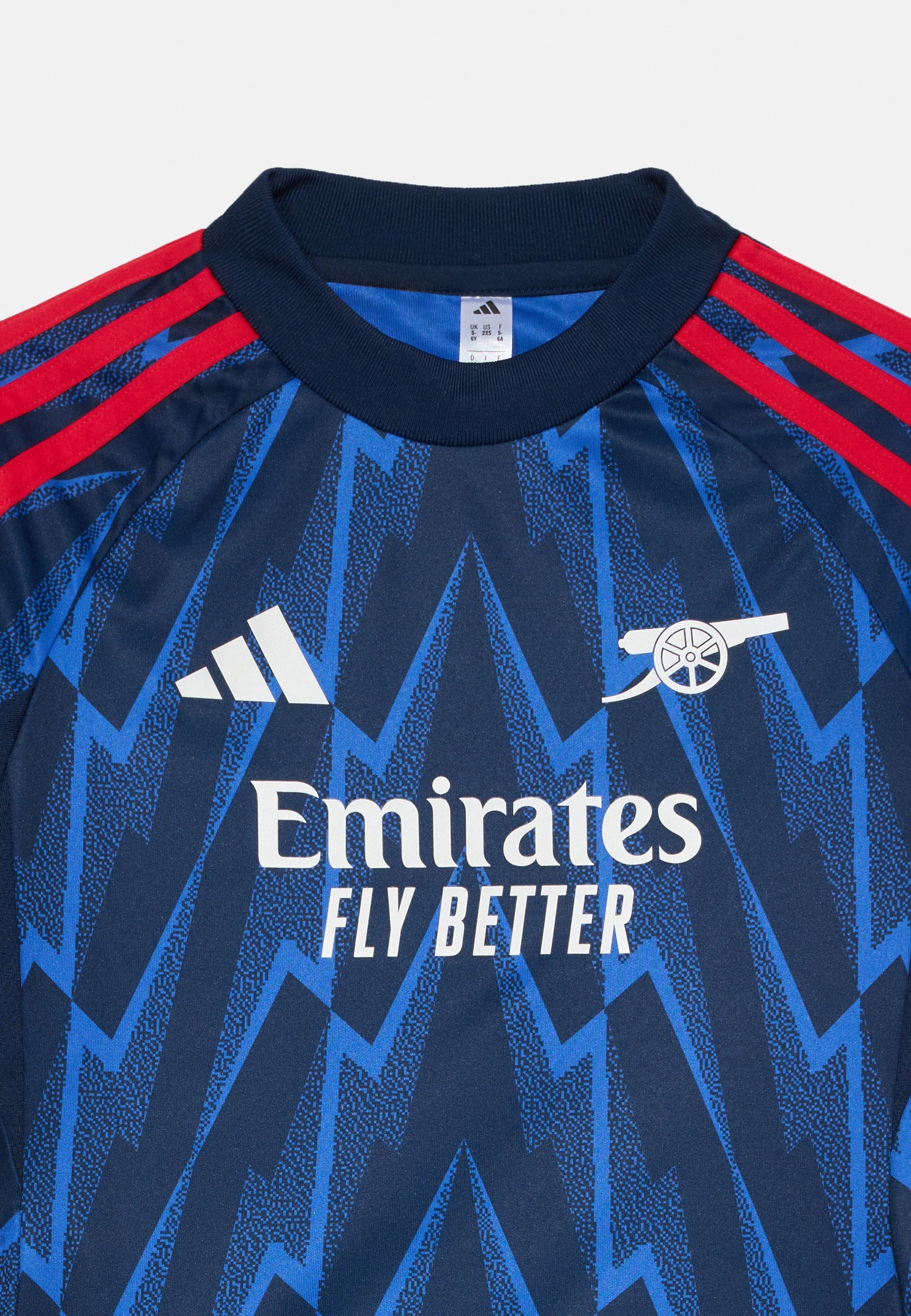 adidas Performance ARSENAL FC Auswärts-Set für Kinder (Unisex) – Sportshorts – Nachtindigo/Mattsilber