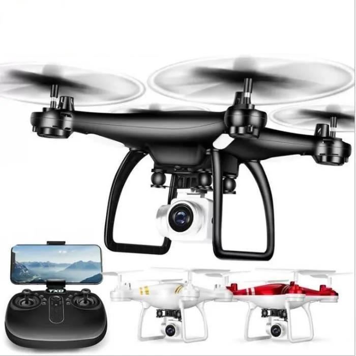 Long-life drone (20-30 minutes) with 720P HD camera, 120° wide angle, WiFi FPV, trajectory flight, 3D VR headless mode.