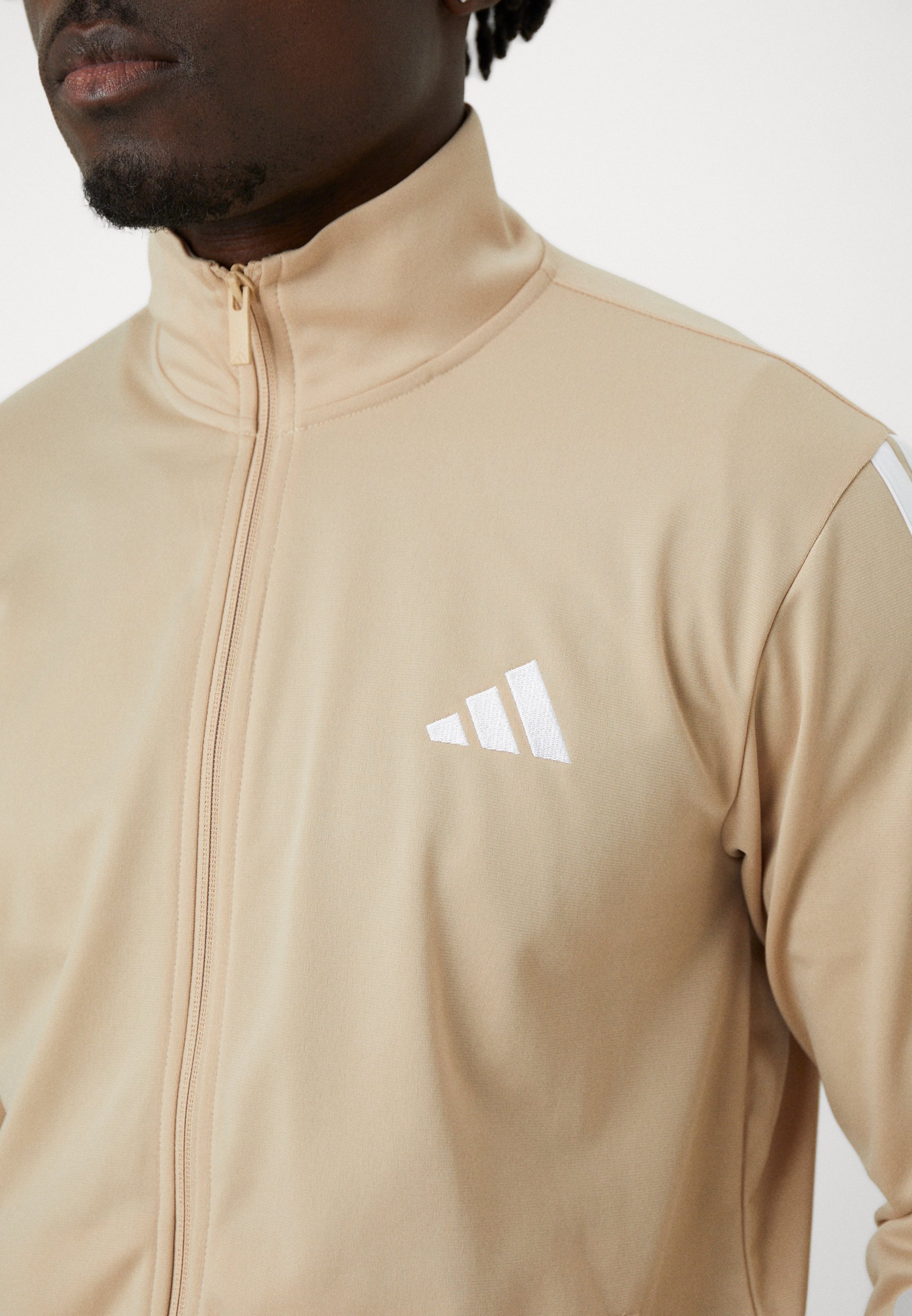 adidas Sportswear SET - Trainingspak - magisch beige/wit