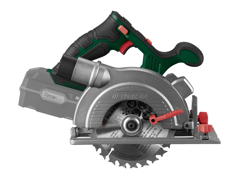 Serra circular sem fio PARKSIDE® PHKSA 20 Li B3, 20 V