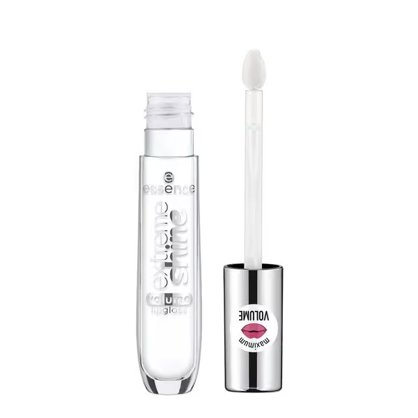 „Essence Extreme Shine 01 Crystal Clear Volume“ lūpų blizgis, 5 ml