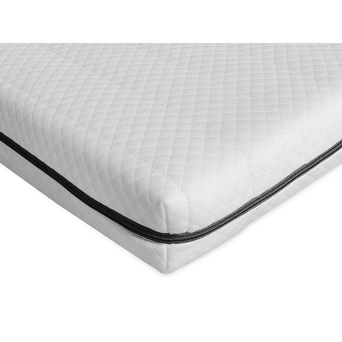 Base de cama de 90 x 190 cm + colchón de espuma extraíble (10 cm de grosor) - NASUS by YSMÉE