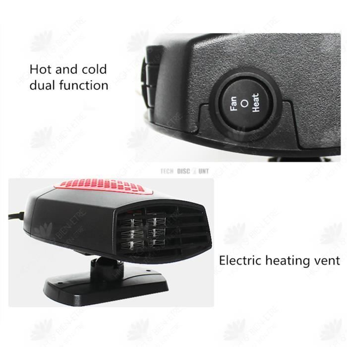 Riscaldatore elettrico per auto HTBE® 12V, riscaldatore multifunzione ad alta velocità per camion, riscaldatore invernale per auto.