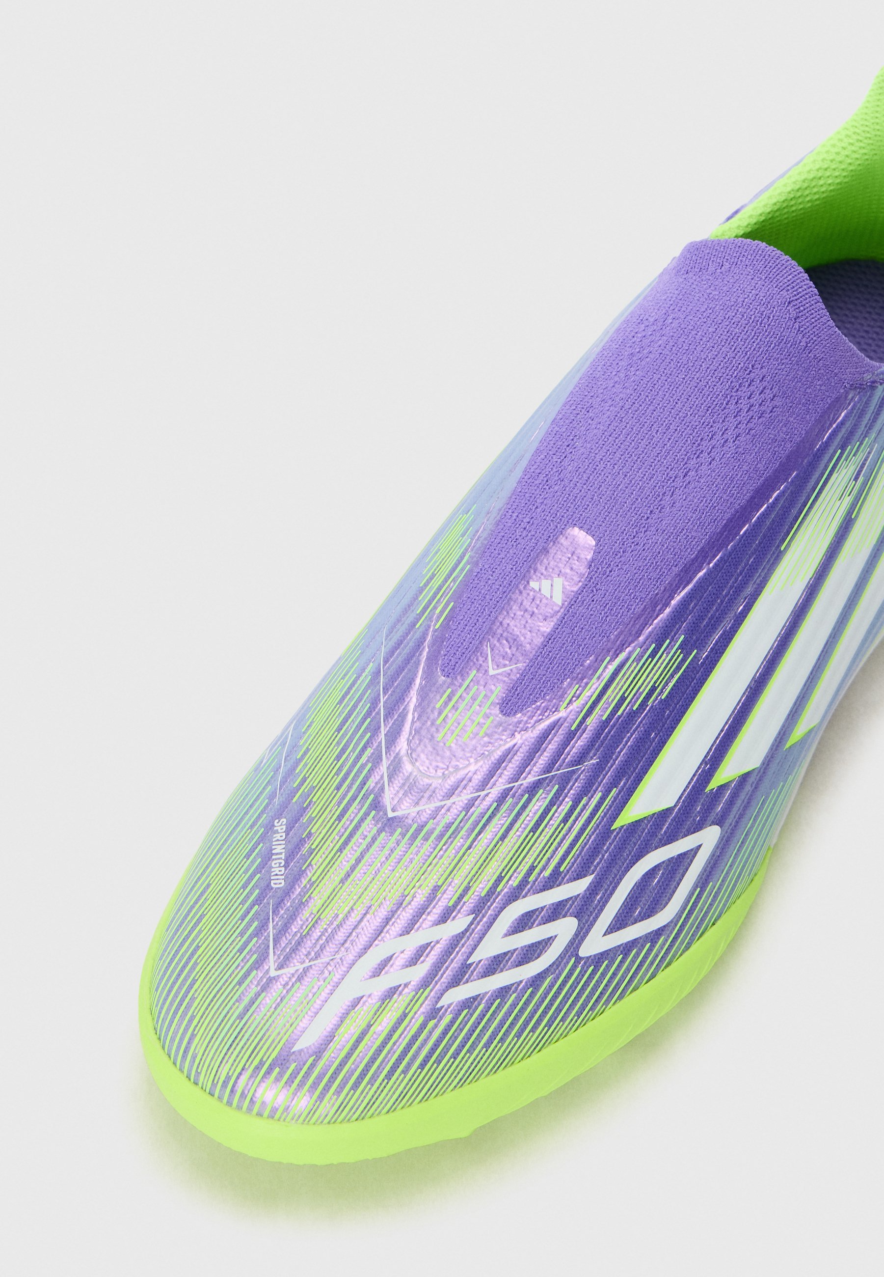 adidas Performance F50 LEAGUE UNISEX - Turf voetbalschoenen - paars/wit/helder citroengeel