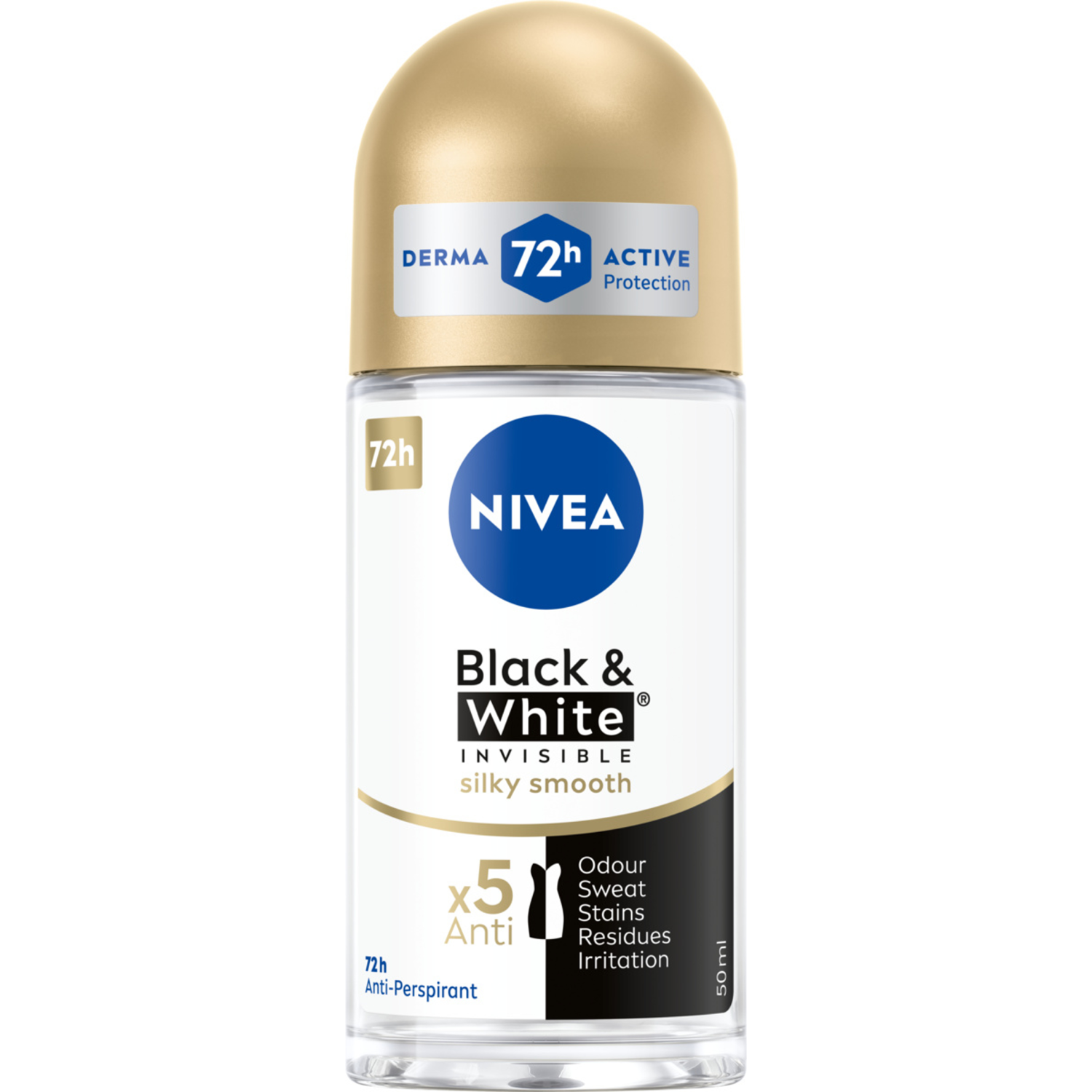 Deodorante roll-on invisibile Nivea Donna 50 ml