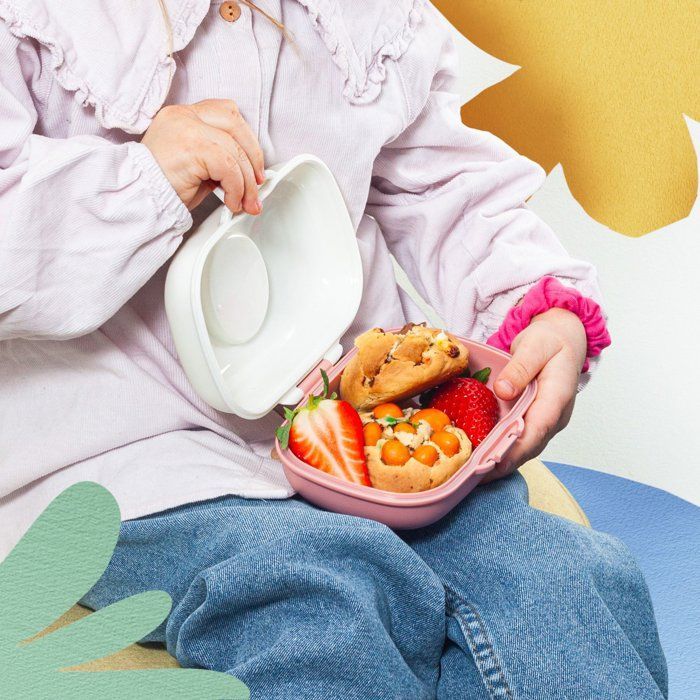 Lunchbox - MONBENTO - Luchtdichte snackbox - MB Gram Paper Cut