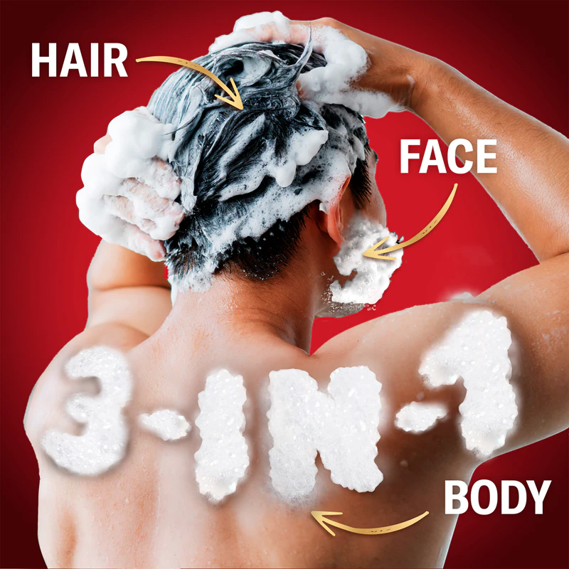 Gel de Banho 3 em 1 Old Spice Oasis para Homens