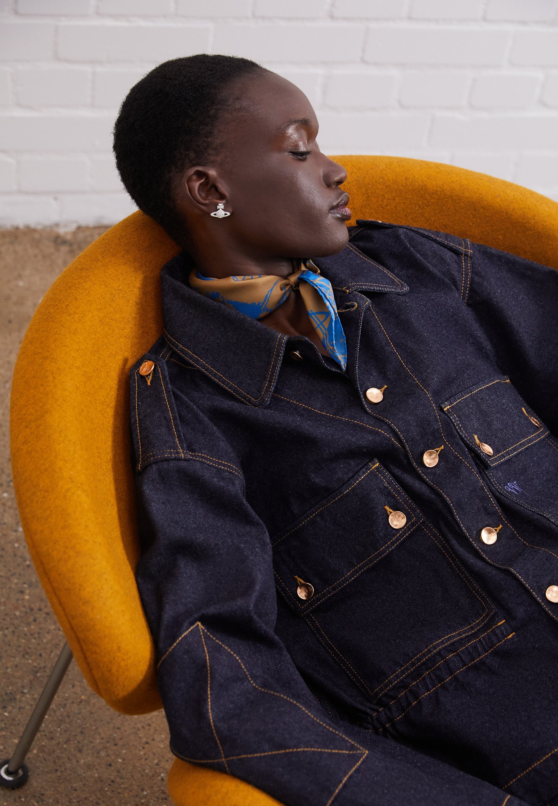 Vivienne Westwood Ohrringe - silberfarben