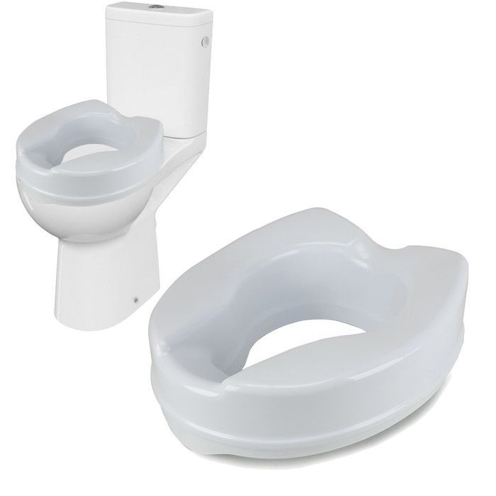Toalettsitsförhöjare - 10 cm - AIDAPT VR224D