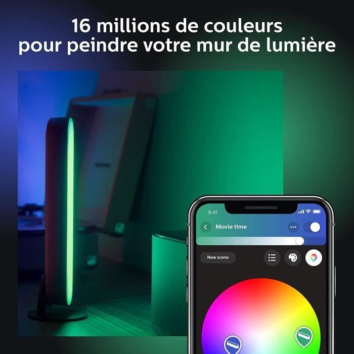 Lámpara inteligente Philips Hue Hue Play Pack x1 - Blanca