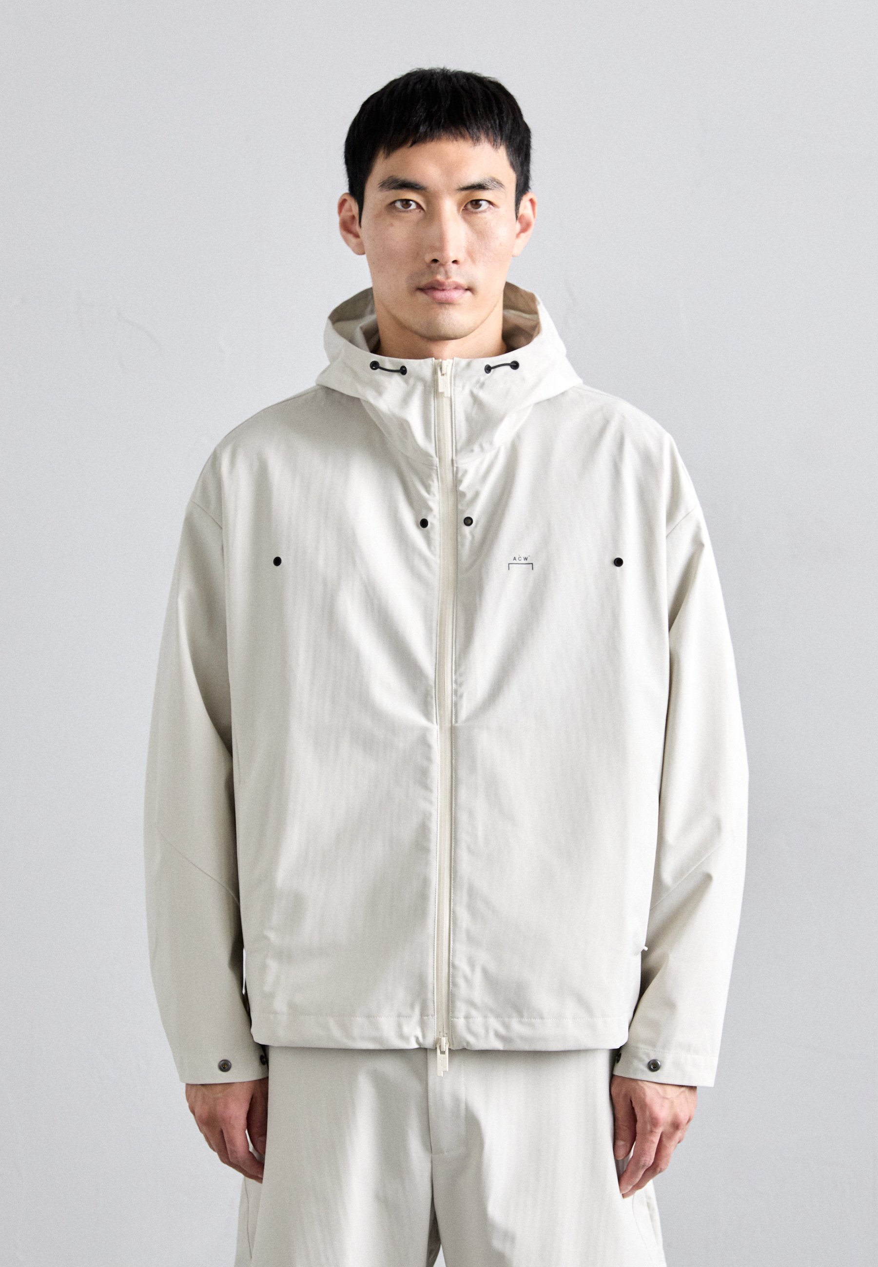 A-COLD-WALL* 3L GLYDER STORM JACKET - Giacca impermeabile - osso
