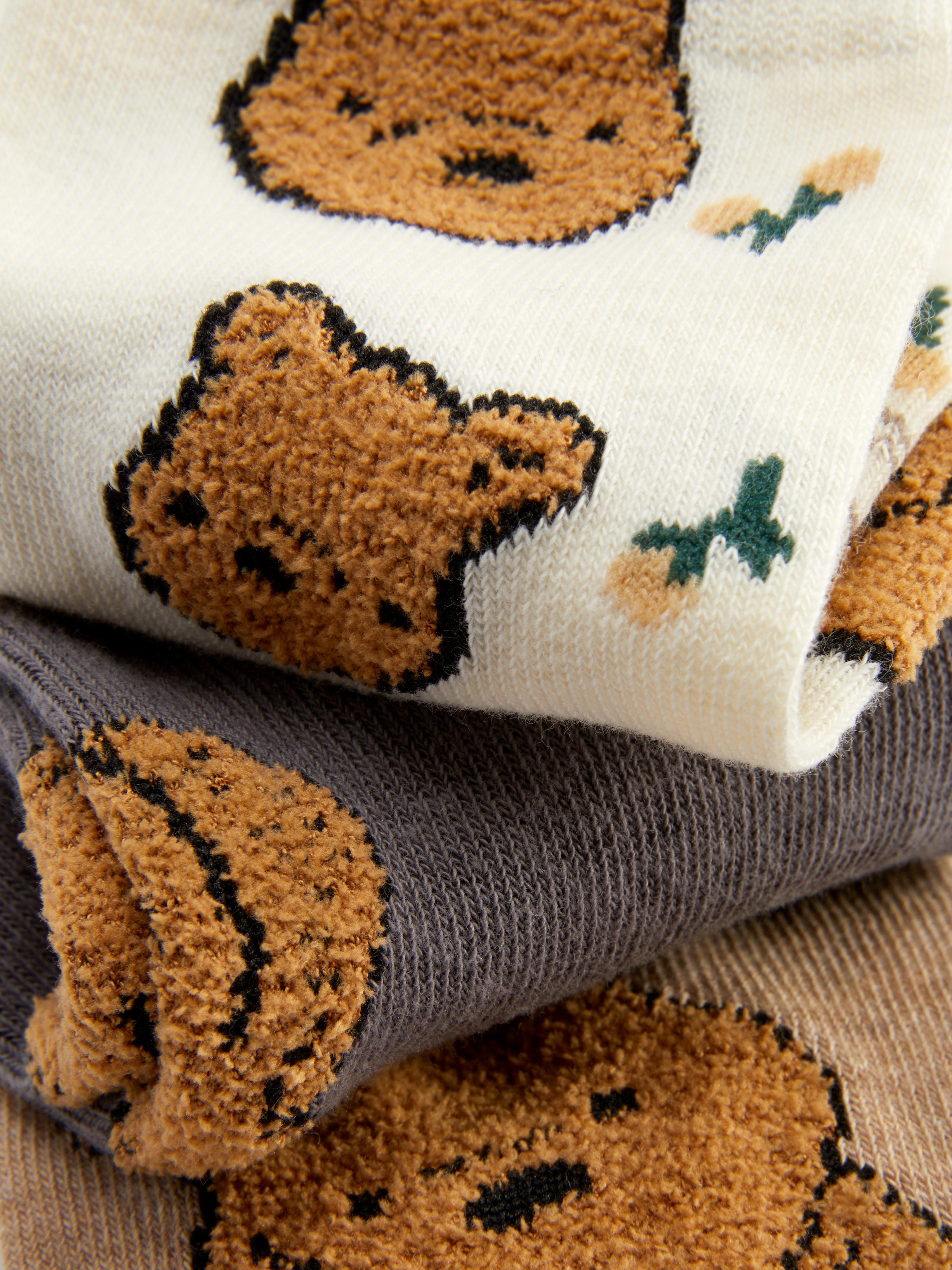 Șosete Disney Winnie the Pooh, 3 perechi, pachet de 3 șosete decorate cu motive Disney Winnie the Pooh