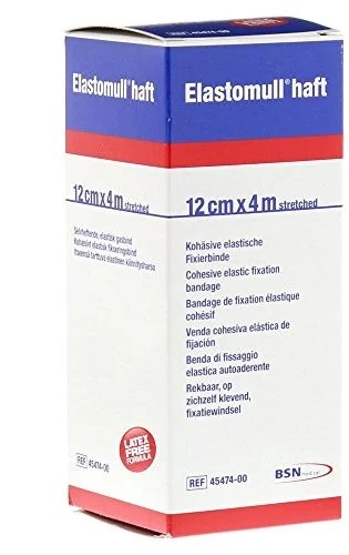 LEUKOPLAST Elastomull Haft 4m x 12cm Elastisch verband