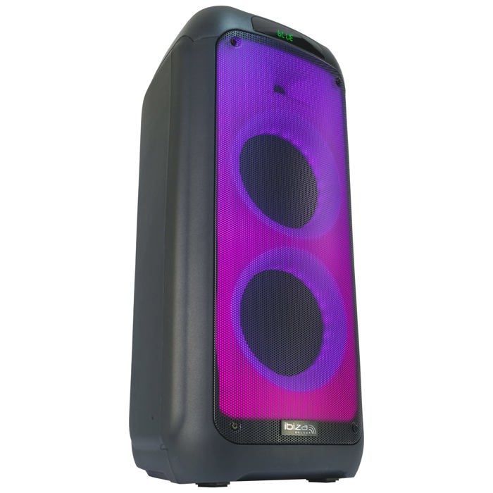 Active speaker - IBIZA - 10-5539 - 600W - Bluetooth - LED Fire