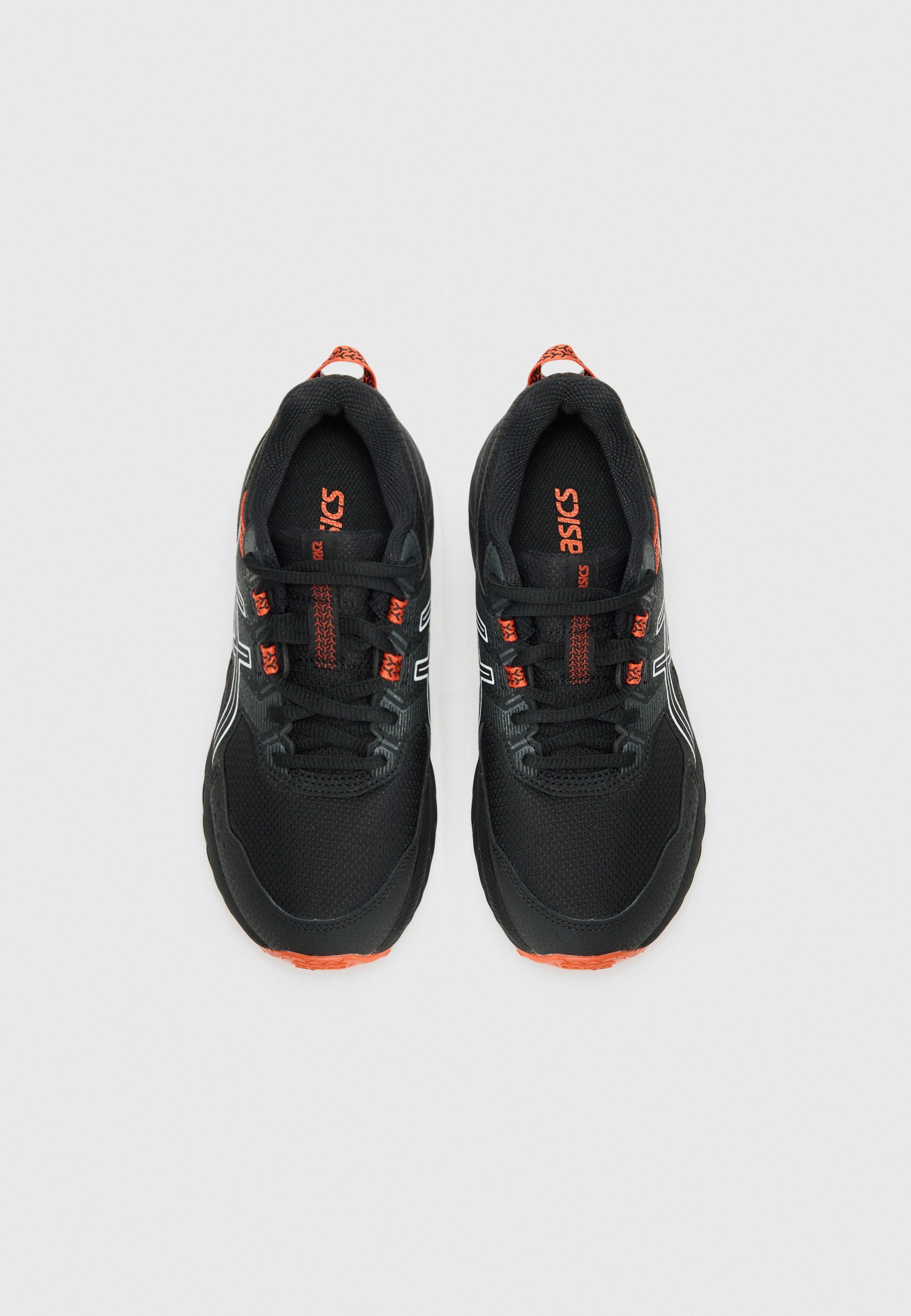 ASICS PRE VENTURE 9 UNISSEX - Tênis de corrida em trilha - preto/branco