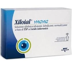 XILOIAL Solución oftálmica mono 20 frascos Hidratante