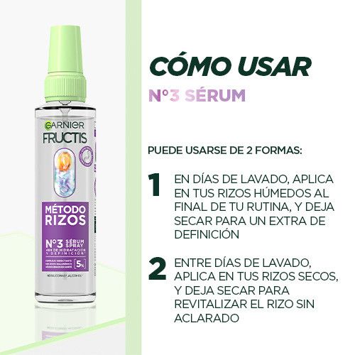 Fructis Curl Method serums Nr. 3 mitrinātām lokām Matu eļļas un procedūras