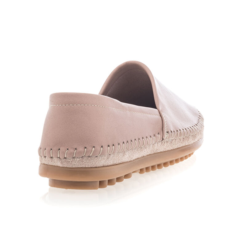 Rosa loafers/båtsko til dame