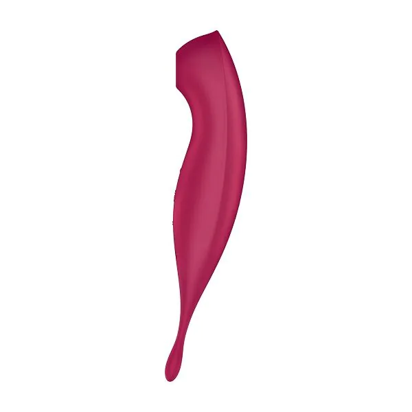 Satisfyer Masażer Twirling Pro Connect app Dark Red uka