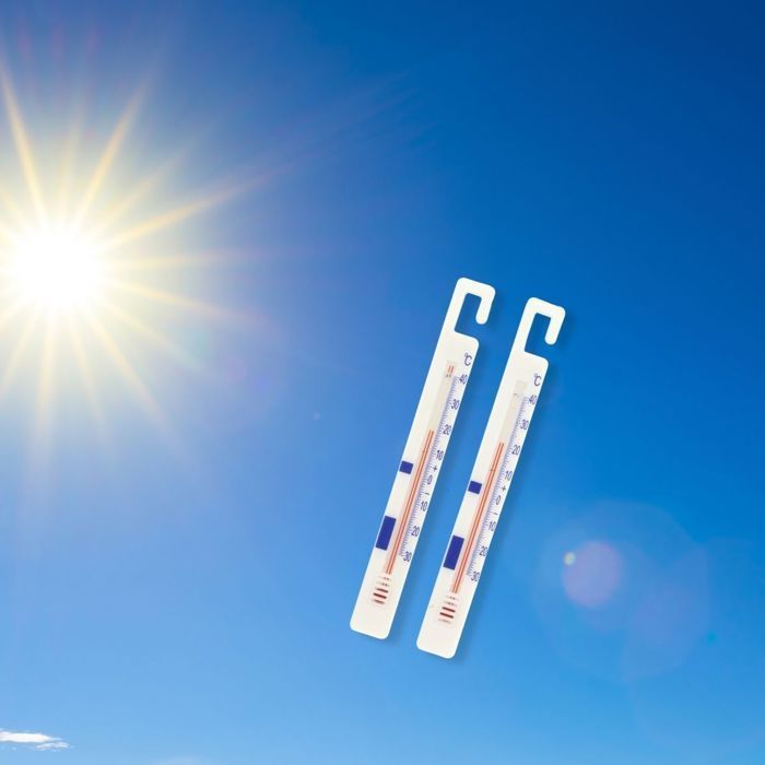 Lot de 4 thermomètres réfrigérateur FM Professional
