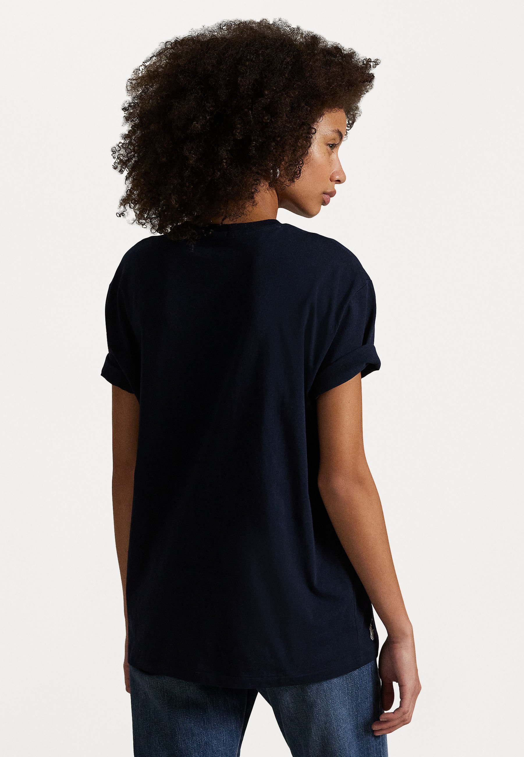 Polo Ralph Lauren T-shirt met korte mouwen, unisex - print - marineblauw