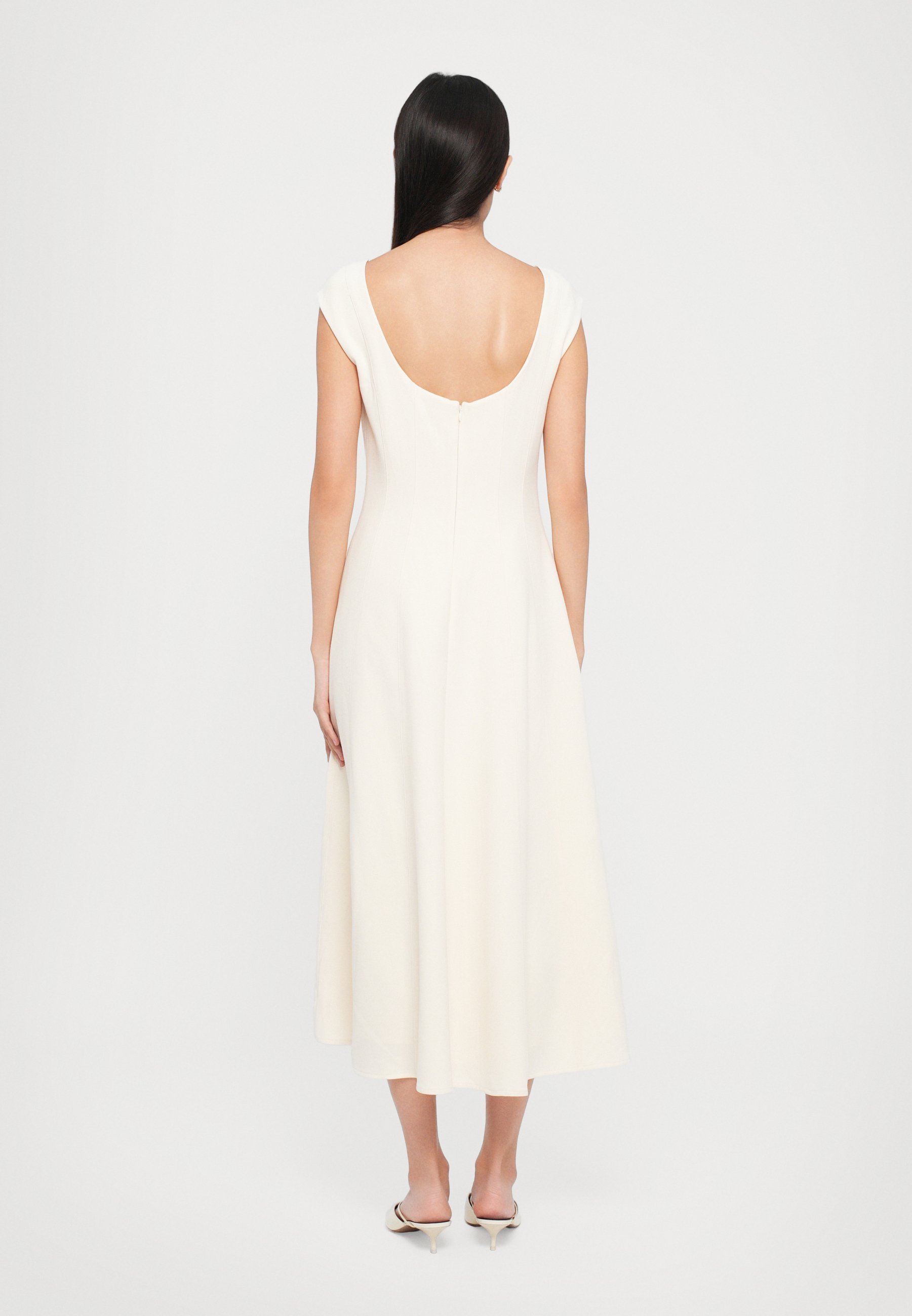 STAUD CHARLOTTE JURK - Dagjurk - ecru